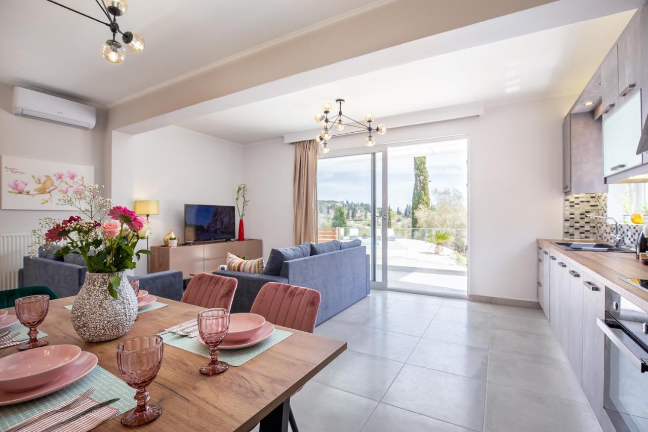 Nightingale Villa & Suites Corfu Gazátika Eksteriør billede