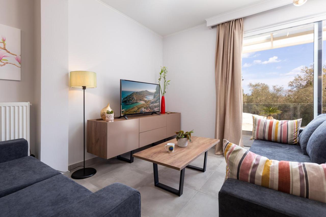 Nightingale Villa & Suites Corfu Gazátika Eksteriør billede