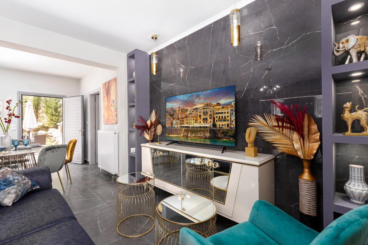 Nightingale Villa & Suites Corfu Gazátika Eksteriør billede